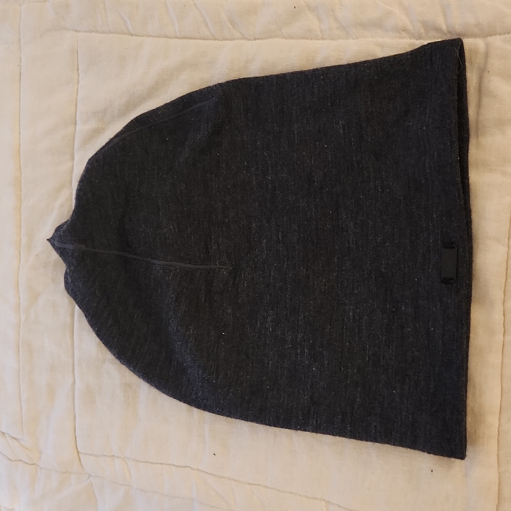 NWOT: Nike Golf Unisex Wool Knit Beanie Hat Dark Gray
